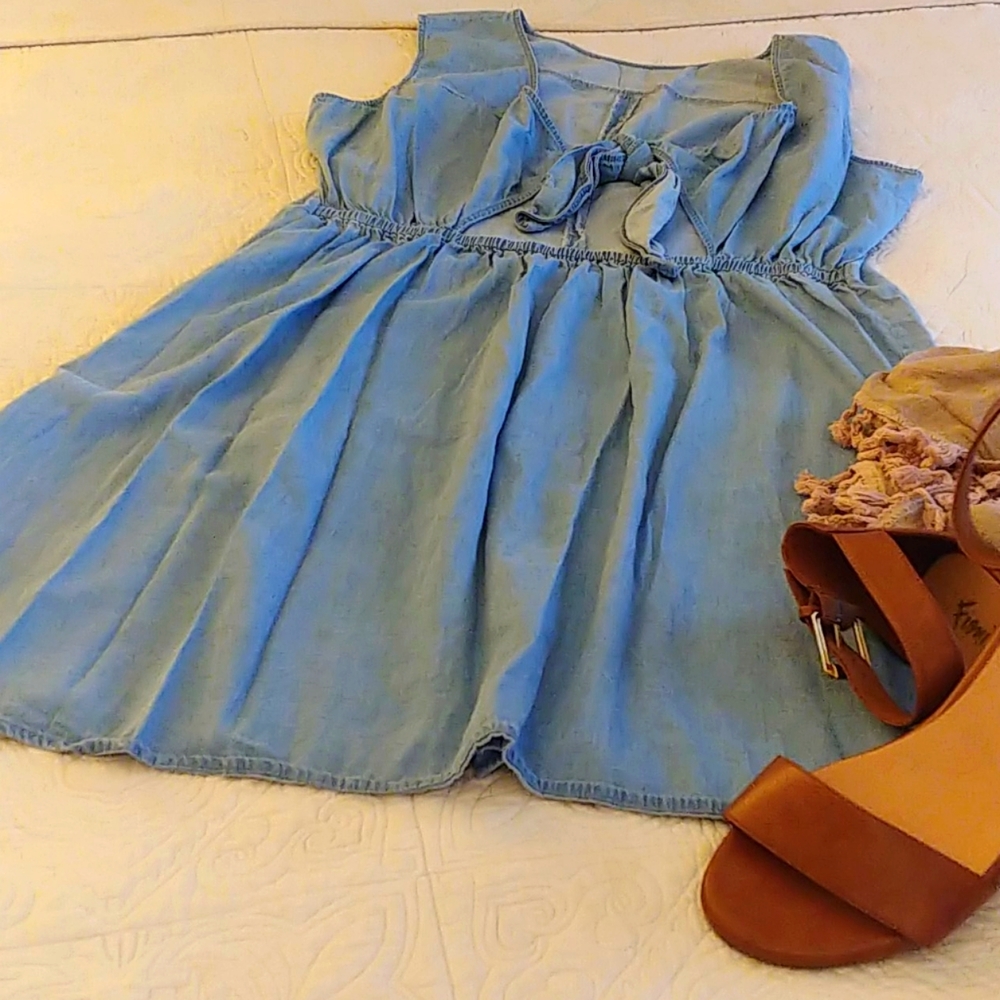 Chambray Dress
